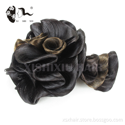 Flower magic hair bun accessories maker